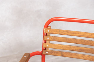 red-summer-chair-with-arms-backrest