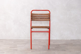 red-summer-outdoor-chair-front