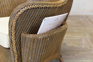 sunday paper armchair