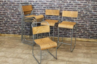tall bar stools stacking