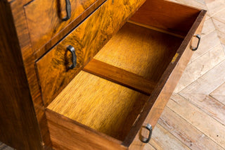 tall boy drawers art deco bedroom suite
