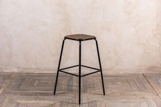 tall industrial style stool