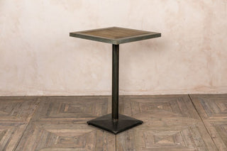 tall metal table