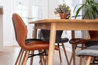 canter dining chair in tan