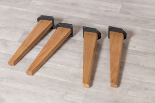 set-of-four-oak-tapered-bench-legs
