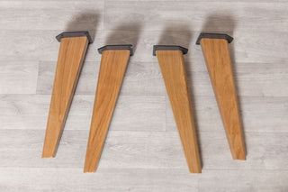 set-of-four-oak-tapered-bench-legs
