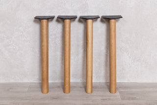 set-of-four-oak-tapered-bench-legs
