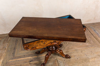 tea table with swivel top