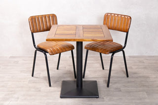 teak-table-square-base-with-chairs