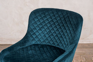 teal velvet dining room chairs