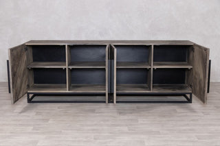 tiverton-oak-sideboard-four-door-silverback-open