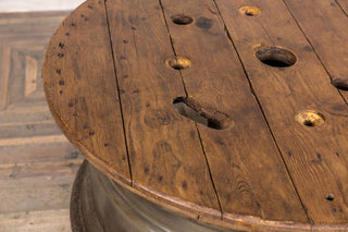tractor wheel coffee table