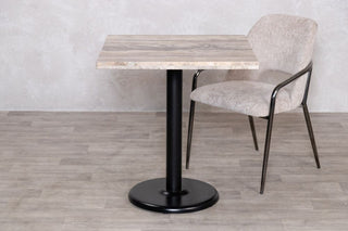 travertine-top-square-cafe-table-round-base