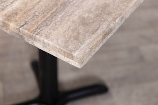 travertine-top-square-cafe-table-X-base