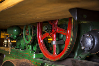 unique industrial style feature table