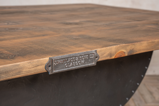 upcycled dining table