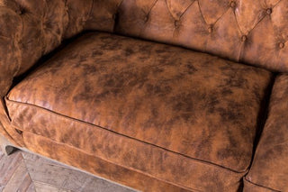 upholstered Chesterfield sofa