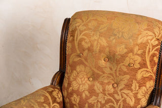 upholstered armchair