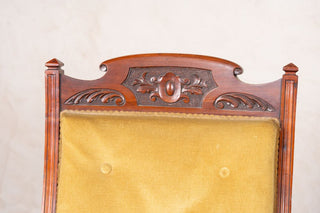 upholstered carver chairs