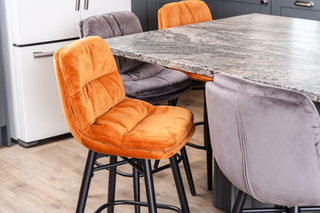 velvet bar stool