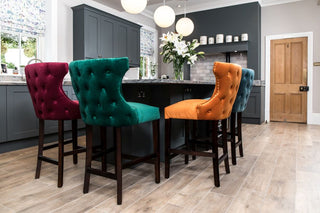 velvet bar stools