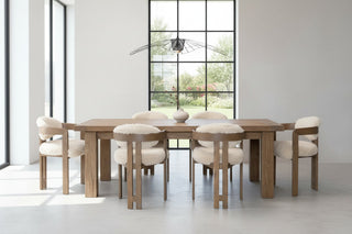 Vermont Faux Fur Dining Chair