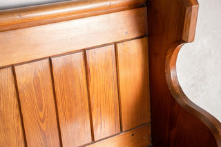 Victorian Church Pew Settle