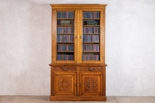 large-victorian-greenman-bookcase