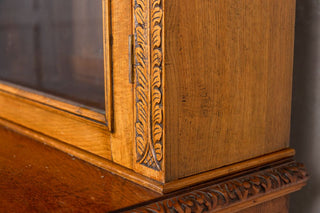 large-victorian-greenman-bookcase-close-up