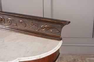 Victorian Mahogany and Marble Washstand