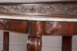 Victorian Mahogany and Marble Washstand