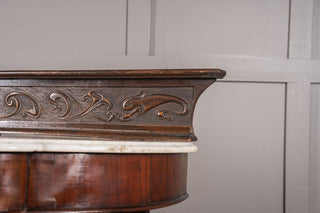 Victorian Mahogany and Marble Washstand