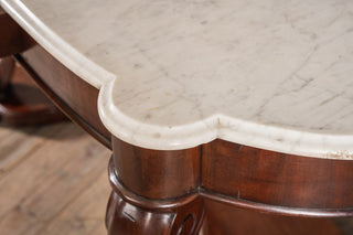 Victorian Mahogany and Marble Washstand