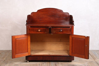 Victorian Mahogany Console Table Cupboard
