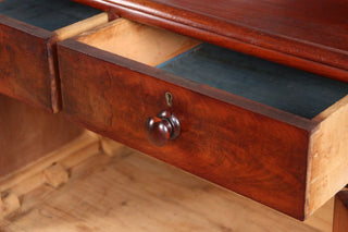 Victorian Mahogany Console Table Cupboard