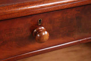 Victorian Mahogany Console Table Cupboard