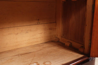 Victorian Mahogany Console Table Cupboard