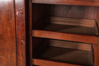Victorian Mahogany Triple Wardrobe