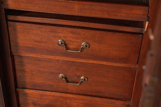 Victorian Mahogany Triple Wardrobe