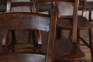  victorian kitchen chairs close up