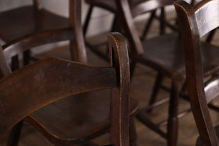 victorian kitchen chairs close up