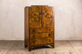 vintage ladies wardrobe art deco bedroom suite