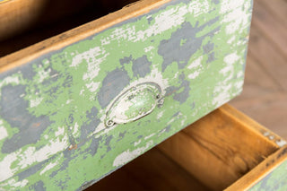 vintage bedside table