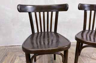 Vintage Bentwood Chairs - Dark