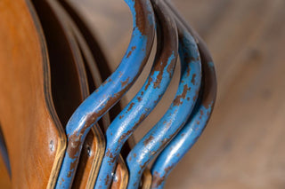 vintage-blue-stacking-chairs-stacked