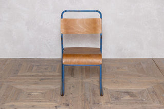 vintage-blue-stacking-chair-front