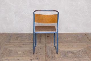 vintage-blue-stacking-chair-rear