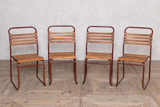 vintage-burgundy-stacking-chairs