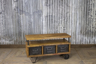 Industrial Style Television Stand