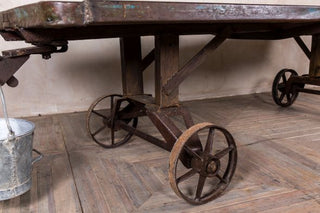 vintage cart table